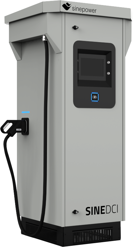 A Sinepower SINE DCI DC charging station