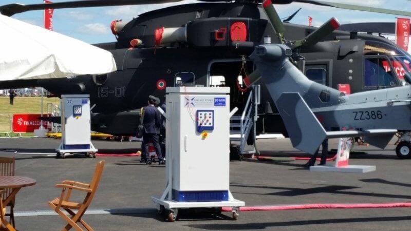 sinepower ground power unit Farnborough Airshow