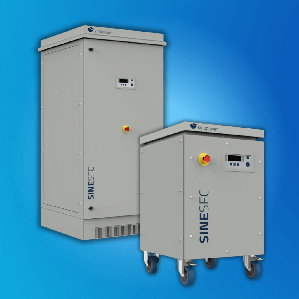 SFC 400Hz - sinepower marine static frequency converter